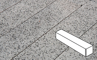 Плитка тротуарная Готика, City Granite FINO, Ригель, Цветок Урала, 360*80*100 мм