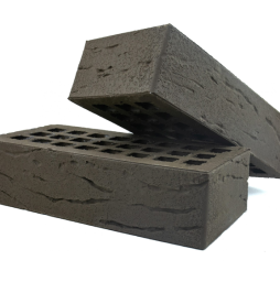 Кирпич облицовочный Губский КЗ, папирус, коричневый, 250*120*65 мм