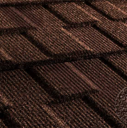 Композитная черепица рядовая Metrotile Viksen Brown