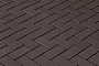 Тротуарная клинкерная брусчатка Vandersanden Wega темно-коричневая, 200*100*52 мм