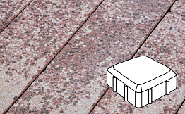 Плитка тротуарная Готика, City Granite FINERRO, Старая площадь, Сансет, 160*160*60 мм