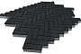 Плитка тротуарная SteinRus Паркет Б.2.П.6, гладкая, черный, 210*70*60 мм