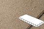 Плитка тротуарная Готика Profi, Плита, желтый, частичный прокрас, с/ц, 900*300*80 мм