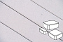 Плитка тротуарная Готика Profi, Классика, кристалл, полный прокрас, б/ц, толщина 80 мм, комплект 3 шт