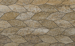 Плитка тротуарная Скошенный шестиугольник Б.1.ШГ.6, Искусственный камень Доломит