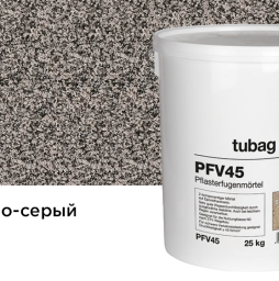 Раствор для заполнения швов брусчатки tubag PFV 45 каменно-серый, 25 кг