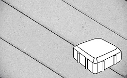 Плитка тротуарная Готика Profi, Старая площадь, светло-серый, частичный прокрас, с/ц, 160*160*60 мм