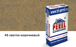 Цветной кладочный раствор Perel NL 5145 светло-коричневый зимний, 25 кг