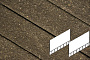 Плитка тротуарная Готика Premium Bronze, Плита AI, №14, 700*500*80 мм