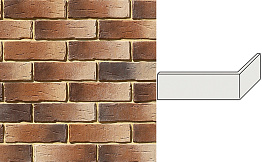 Декоративный кирпич White Hills Сити брик угловой элемент цвет 378-45