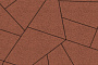 Плитка тротуарная Оригами 4Фсм.8 гранит красный