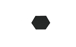 Заглушка для V-образного конька AeroDek Робуст цвет Черный бриллиант (17)