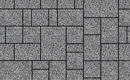 Плитка тротуарная Мюнхен Б.2.Ф.6см Гранит + серый с черным