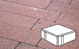 Плитка тротуарная Готика, Granite FINO, Квадрат, Травертин, 100*100*100 мм