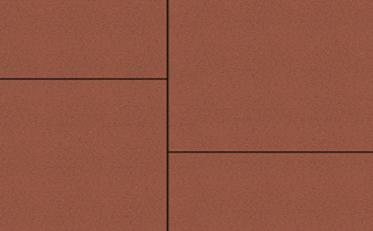 Плитка тротуарная Квадрум Б.7.К.8 гладкий красный 600*600*80 мм