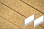 Плита тротуарная Готика Granite FERRO, Плита AI, Жельтау, 700*500*80 мм