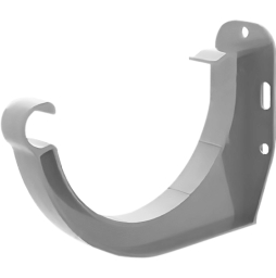 Кронштейн желоба BRAAS, 150/100 мм, ПВХ, графит