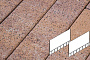 Плитка тротуарная Готика Natur FERRO, Плита AI, Терракота, 1057/705*500*80 мм