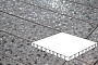 Плитка тротуарная Готика, Granite FINO, Плита, Галенит, 1000*1000*100 мм