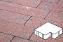 Плитка тротуарная Готика, City Granite FINO, Калипсо, Травертин, 200*200*60 мм