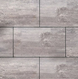 Плитка тротуарная SteinRus Парк Плейс Б.3.П.8 гладкая, ColorMix Умбра, 600*300*60 мм