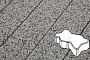 Плитка тротуарная Готика, Granite FINERRO, Зигзаг/Волна, Цветок Урала, 225*112,5*60 мм