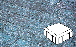 Плитка тротуарная Готика, City Granite FINERRO, Старая площадь, Азул Бахия, 160*160*60 мм