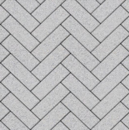 Плитка тротуарная Паркет Б.4.П.6 гладкий белый 180*60*60 мм