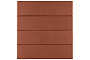Кирпич облицовочный ЛСР темно-красный гладкий, утолщенные стенки, М175, 250*120*65 мм
