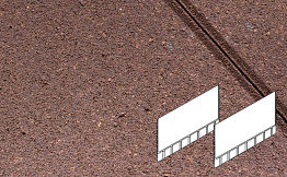 Плитка тротуарная Готика Profi, Плита AI, оранжевый, частичный прокрас, с/ц, 700*500*80 мм