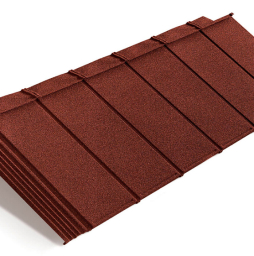 Композитная черепица рядовая Metrotile IPanel Red