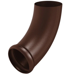 Отвод трубы декорированный Aquasystem PURAL MATT RAL 8017 для системы D 150/100