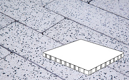 Плитка тротуарная Готика, Granite FINO, Плита, Покостовский, 1000*1000*100 мм