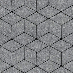 Плитка тротуарная SteinRus Полярная звезда Б.5.Ф.8, Native, серый, 250*150*60 мм