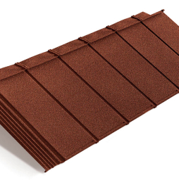 Композитная черепица рядовая Metrotile IPanel Scarlet