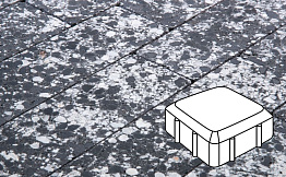 Плитка тротуарная Готика, Granite FINO, Старая площадь, Диорит, 160*160*60 мм