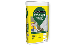 Штукатурка цементная vetonit TT30 light, серый, 25 кг