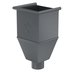 Воронка водосборная удлиненная Aquasystem PURAL MATT RR 23 для системы D 150/100