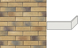 Угловой декоративный кирпич для навесных вентилируемых фасадов White Hills Норвич брик F370-45