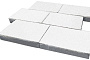 Плитка тротуарная SteinRus Парк Плейс Б.3.П.8 Native, белый, 600*300*80 мм