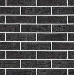 Кирпич облицовочный Kerma Color Black Powder, 250*85*65 мм
