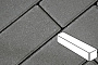 Плитка тротуарная Готика Profi, Ригель, серый, полный прокрас, с/ц, 360*80*80 мм