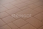 Плитка тротуарная Steingot Моноцвет, Бавария, коричневый, толщина 60 мм