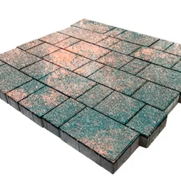 Плитка тротуарная SteinRus Бергамо А.6.Псм.4 Native, ColorMix Штайнрус, толщина 40 мм
