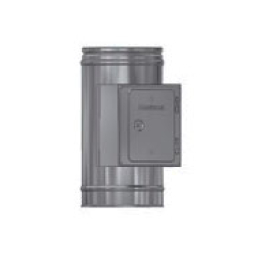 Тройник с прочисткой Schiedel ICS 50 T450 NI W, D 180/280 мм