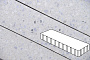 Плитка тротуарная Готика, City Granite FINO, Плита, Мансуровский, 500*125*100 мм