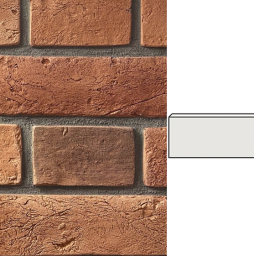 Угловой декоративный кирпич Redstone Кронштадт KR-64/U, 230*105*66 мм