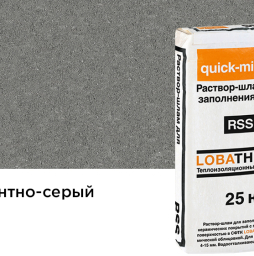 Цветной шовный раствор quick-mix RSS/gr для СФТК цементно-серый, 25 кг