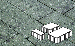 Плитка тротуарная Готика, City Granite FINO, Новый Город, Порфир, 260/160/100*160*80 мм