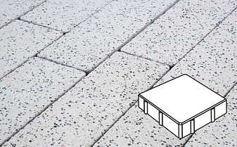 Плитка тротуарная Готика, City Granite FINERRO, Квадрат, Покостовский, 150*150*60 мм